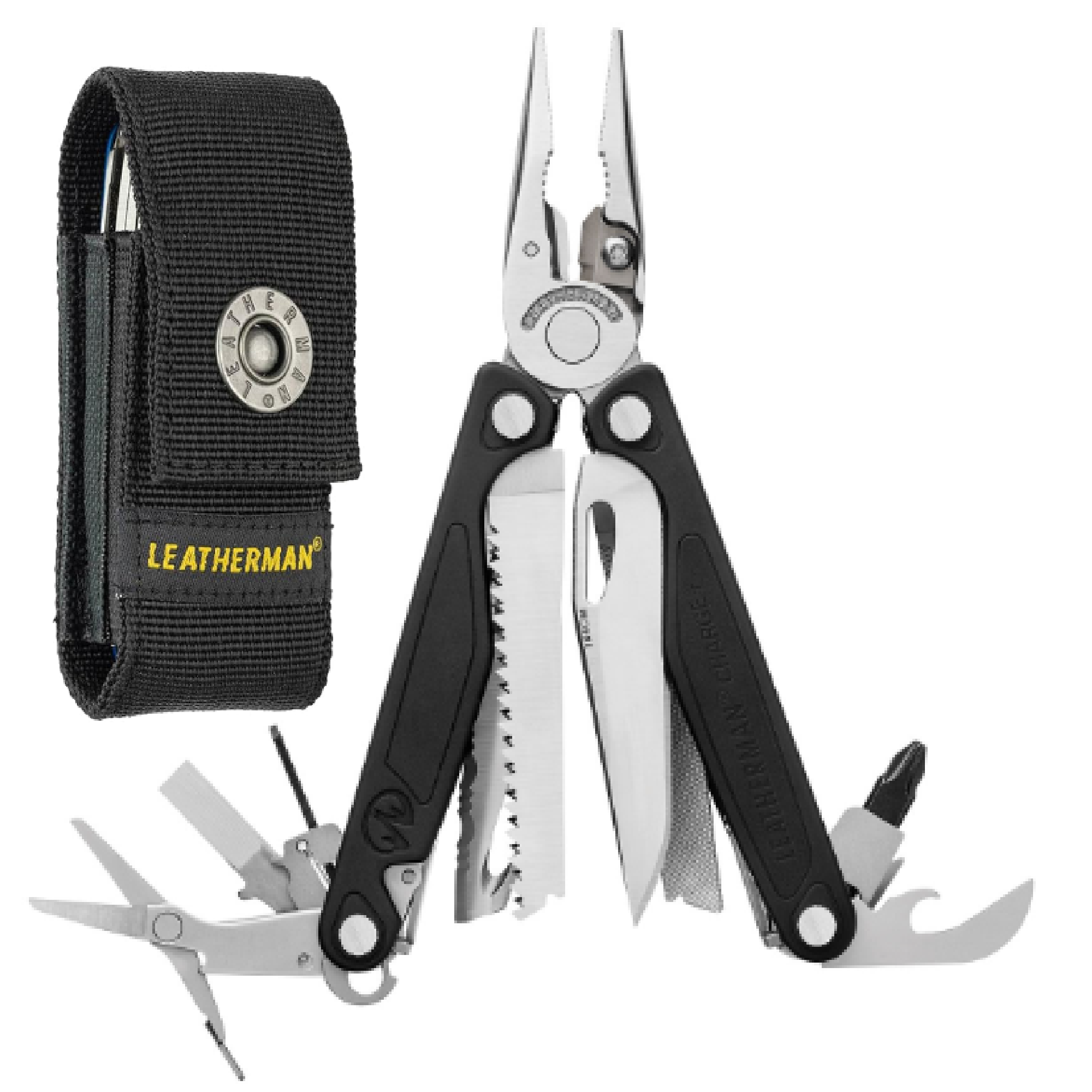 Leatherman CHARGE PLUS Multi Tool With BUTTON Nylon Sheath